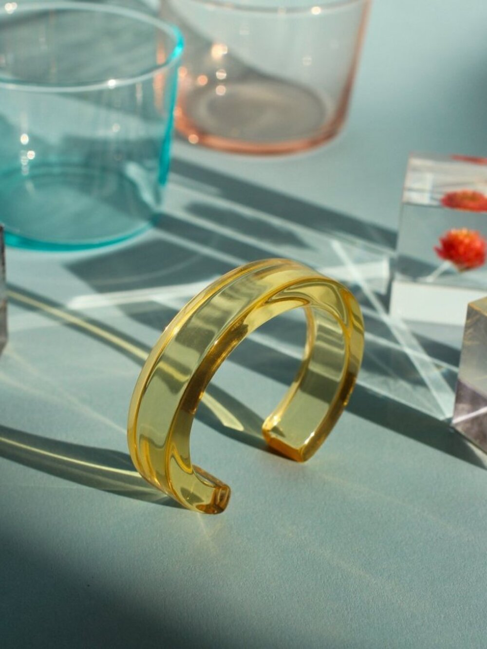 Machete Architect Cuff in Gold
